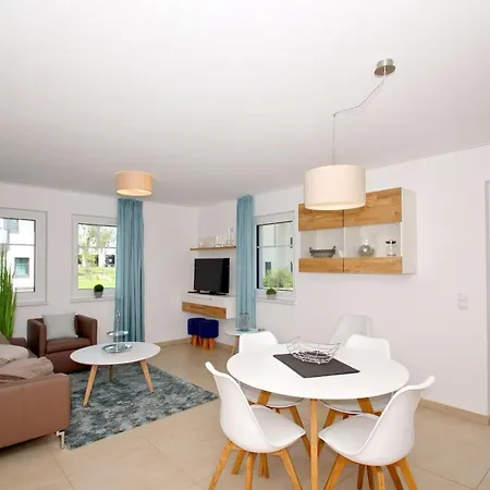 Strandresort Rex Rugia Ferienwohnung 11-4 Mit Sauna- Und Schwimmbadnutzung Im Ahoi Sellin Daire Lobbe